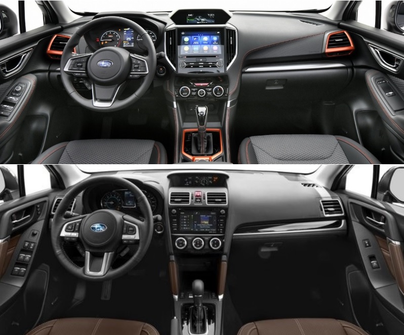 yeni subaru forester kokpit