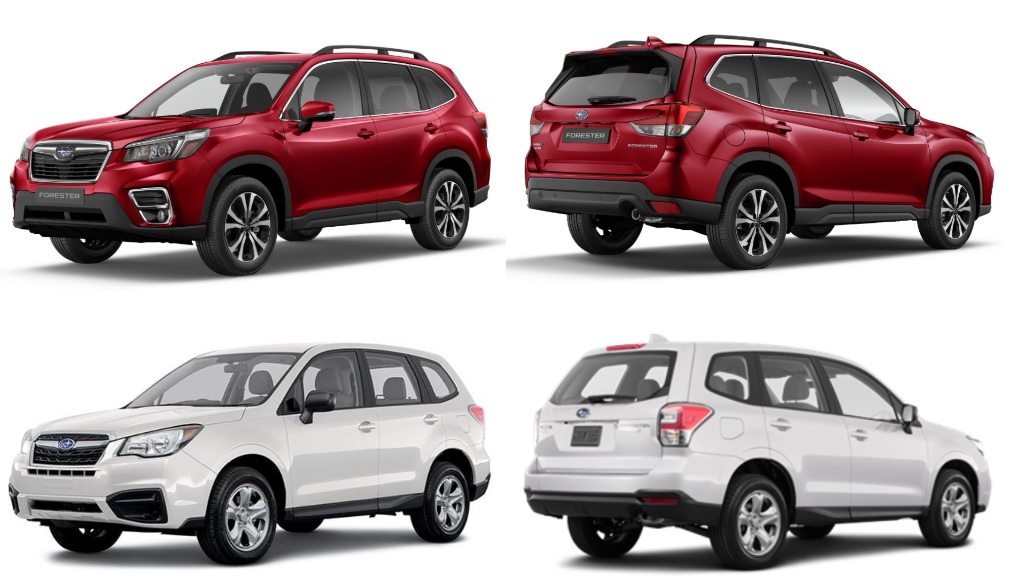 yeni Subaru Forester eski-yeni karşılaştırma ön-arka