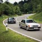 mercedes-benz-190e-2-3-16-bmw-m3-front-end-in-motion-3