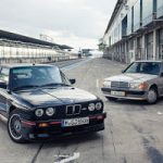 mercedes-benz-190e-2-3-16-bmw-m3-front-three-quarters-static