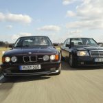 BMW E34 M5 vs Mercedes W124 E500