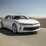 2016-Chevrolet-Camaro-RS-V-6-front-three-quarter-in-motion-02
