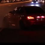 Rus sürücünün Moskova sokaklarında çılgın BMW 1M dansı