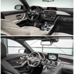 bmw4.18igranccoupeyenimercedesc180coupekokpit2