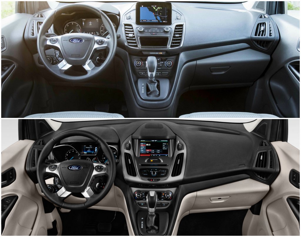 makyajlı ford tourneo connect kokpit