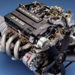 Mercedes 190E Cosworth motor