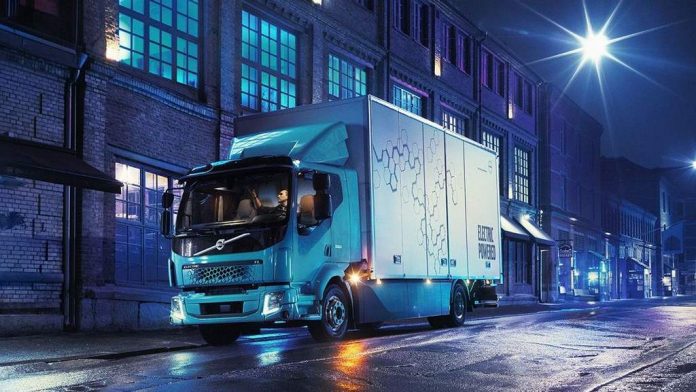 volvo fl elektrikli kamyon