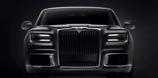 aurus senat putin limuzin