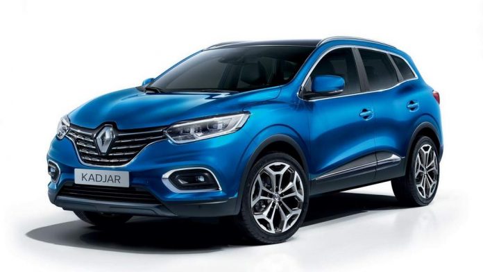 makyajlı renault kadjar 2019
