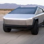 Tesla-Cybertruck-Electric-Pickup-Truck-Front-3-4-in-Motion-2