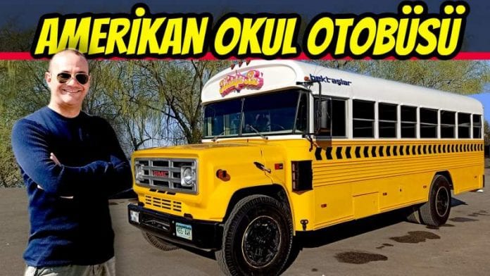 GMC Bluebird amerikan okul otobüsü school bus