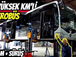 metrobüs ibb mercedes capacity körüklü otobüs
